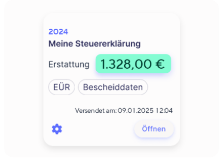 Vorschau: Steuer-Rückerstattung
